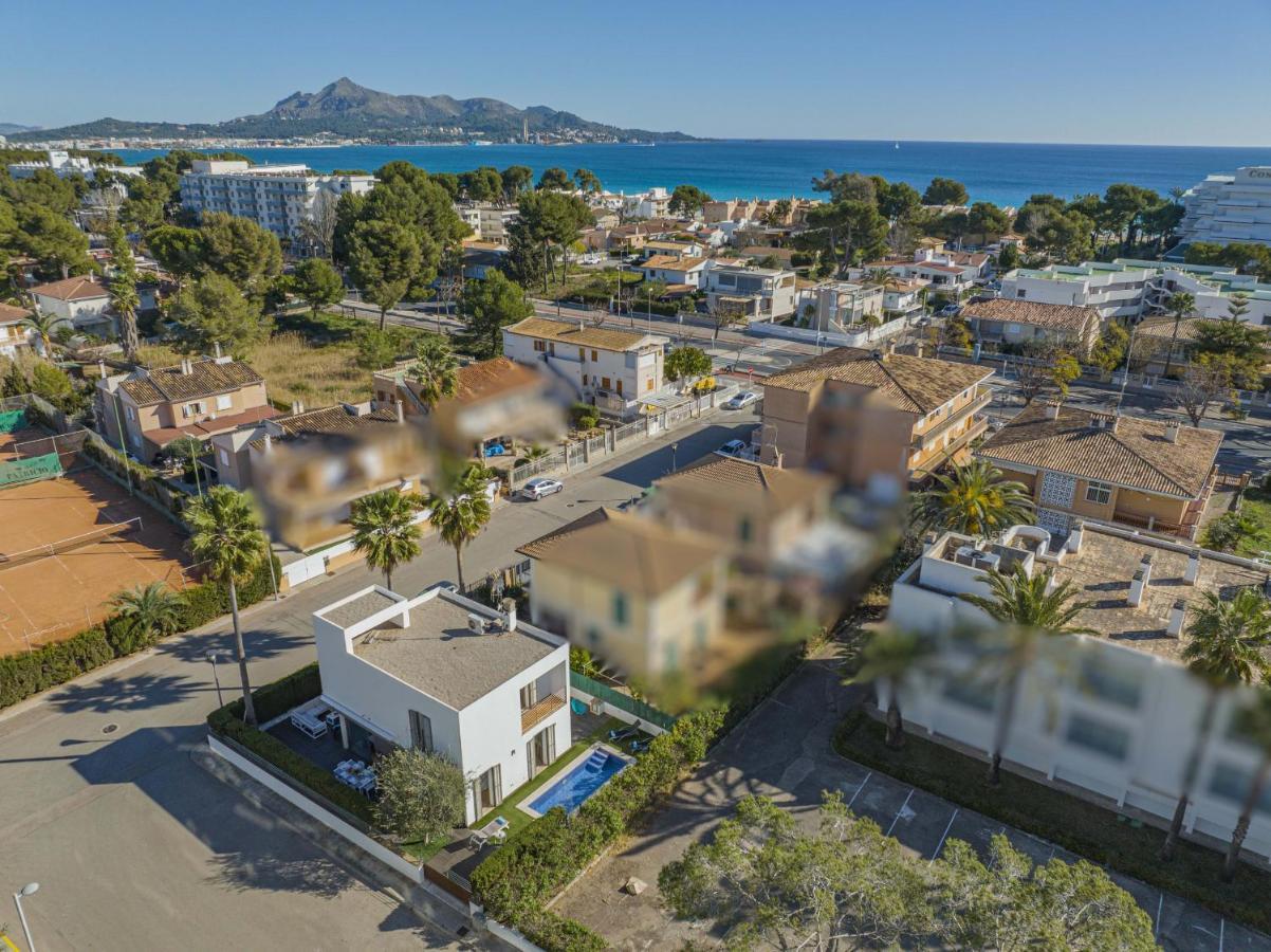 Villa Salines House Alcudia  Bagian luar foto