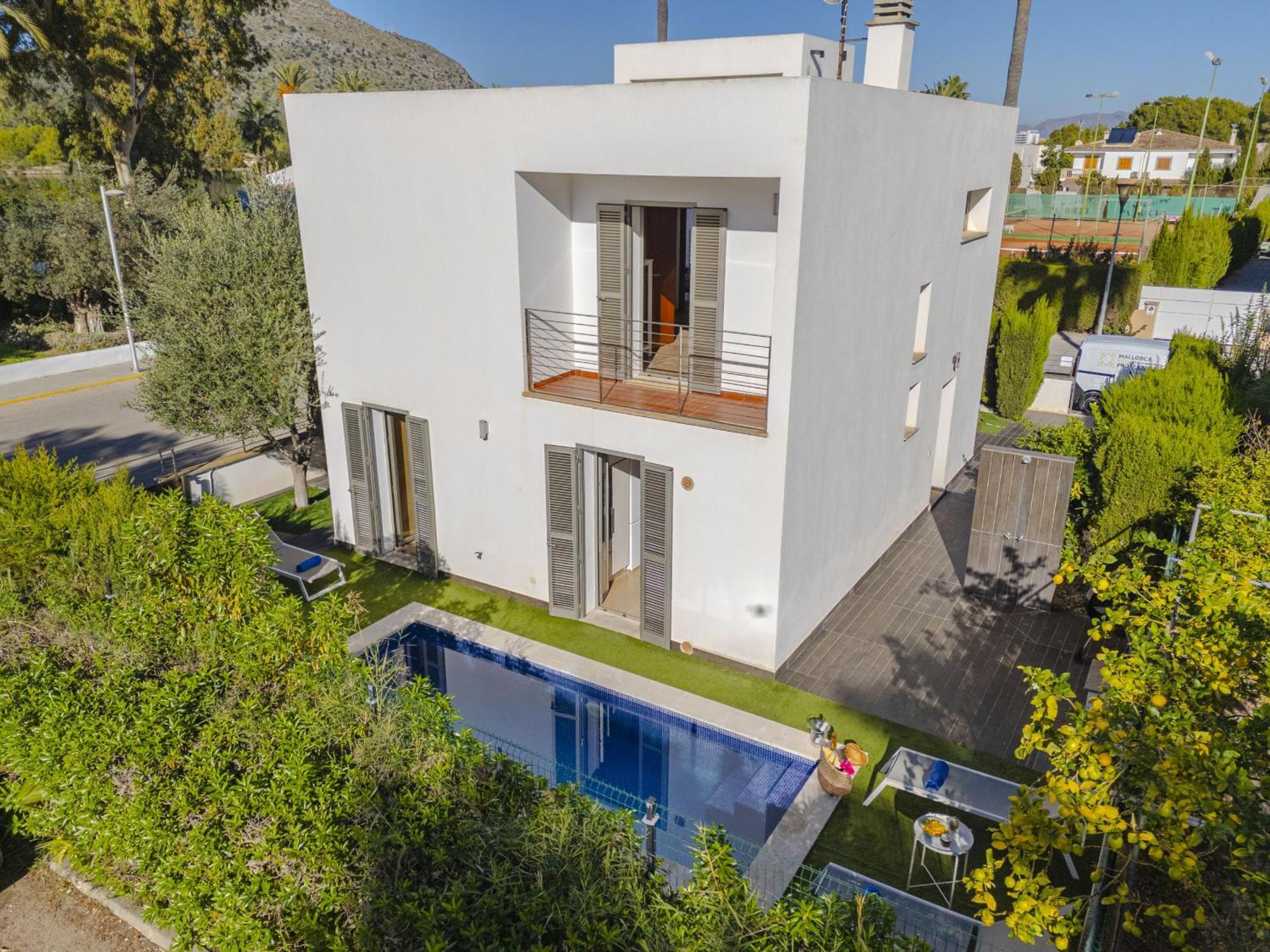 Villa Salines House Alcudia  Bagian luar foto